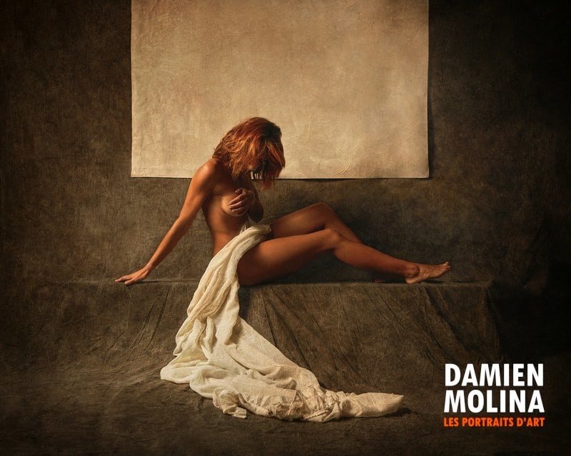 nu-artistique-pictural-drapes-assisew - Damien Molina - Photographe