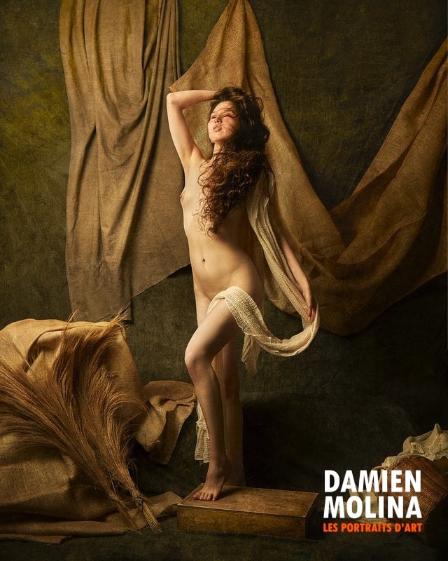 nu-artistique-pictural-drapesw - Damien Molina - Photographe
