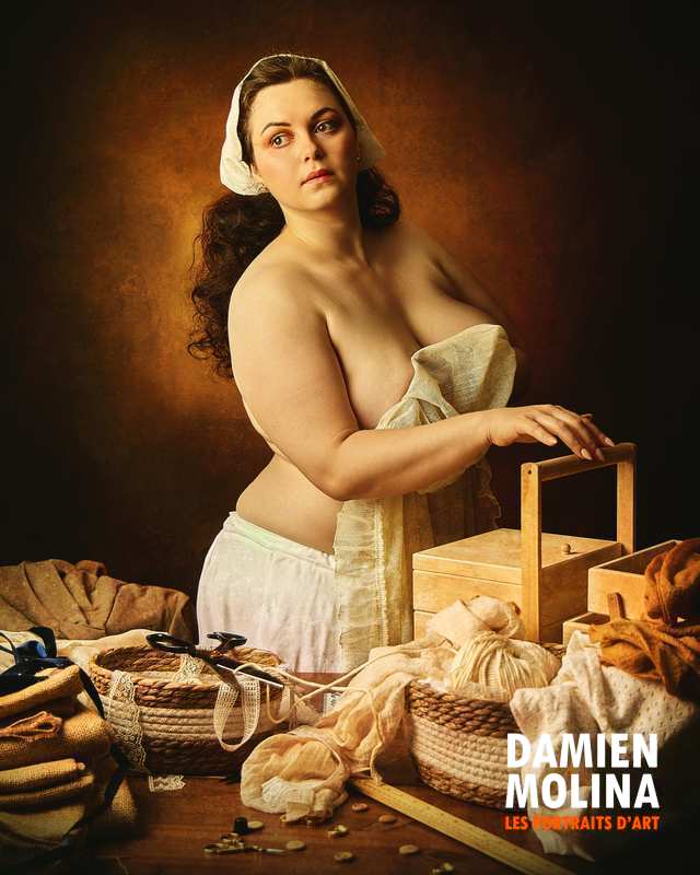 nu-artistique-pictural-morphologie-genereuse-rendu-peintrew - Damien Molina - Photographe nu artistique pictural