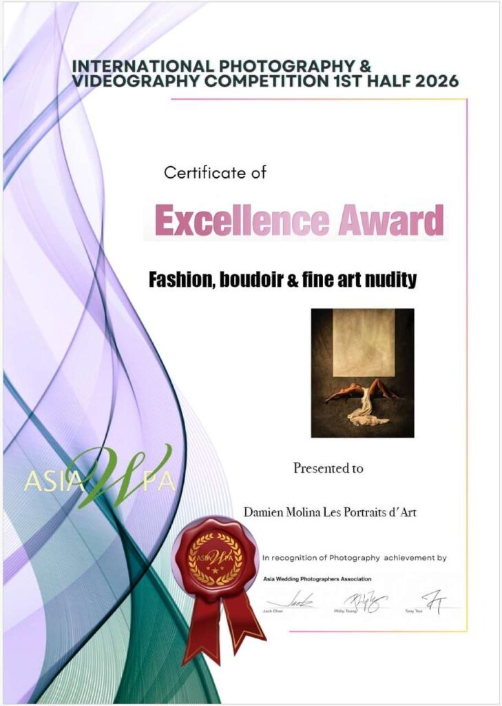 fashion-boudoir-fineart-excellence-harmony-photographe-strasbourg - Damien Molina - Photographe Photo boudoir fine art Excellence Award AsiaWPA, Damien Molina photographe Strasbourg